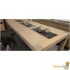 complete eetkamer met marmerinleg