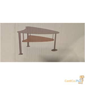Design salontafel in bladvorm