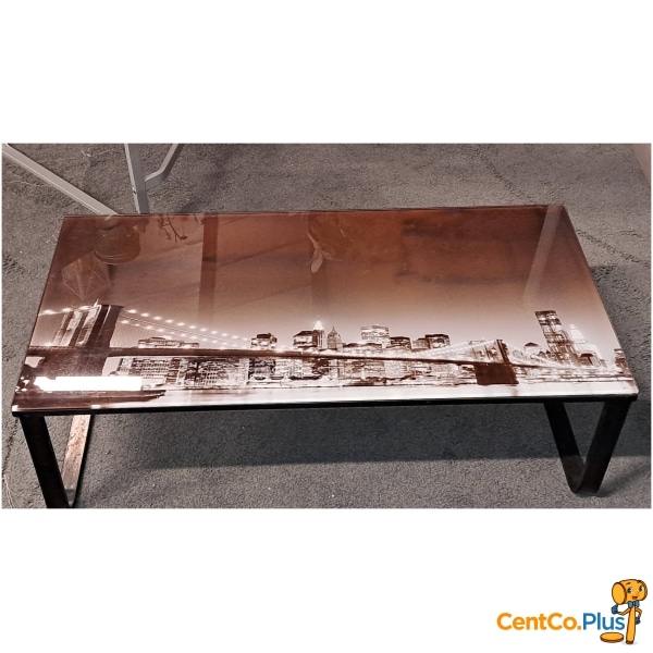 Salontafel met New York print