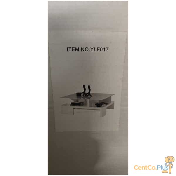 Moderne witte salontafel